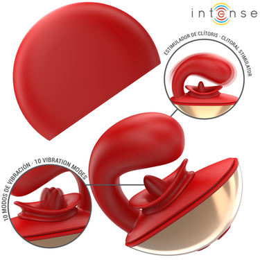 Vibratore U ergonomico con 10 modalità, stimolazione interna ed esterna
